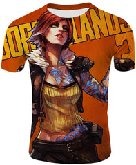 Men's Gaming Graphic 3D Printed Game Souvenir Short Sleeve T Shirt Tops Tees. Style 12