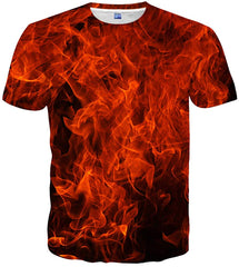 Unisex 3D Pattern Printed Casual Short Sleeve T Shirts Tees Multi color21