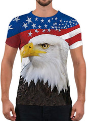 Unisex Fashion 3D Print T Shirts Funny Graphics Pattern Crewneck Short Sleeve Tees for Mens Womens 3d a