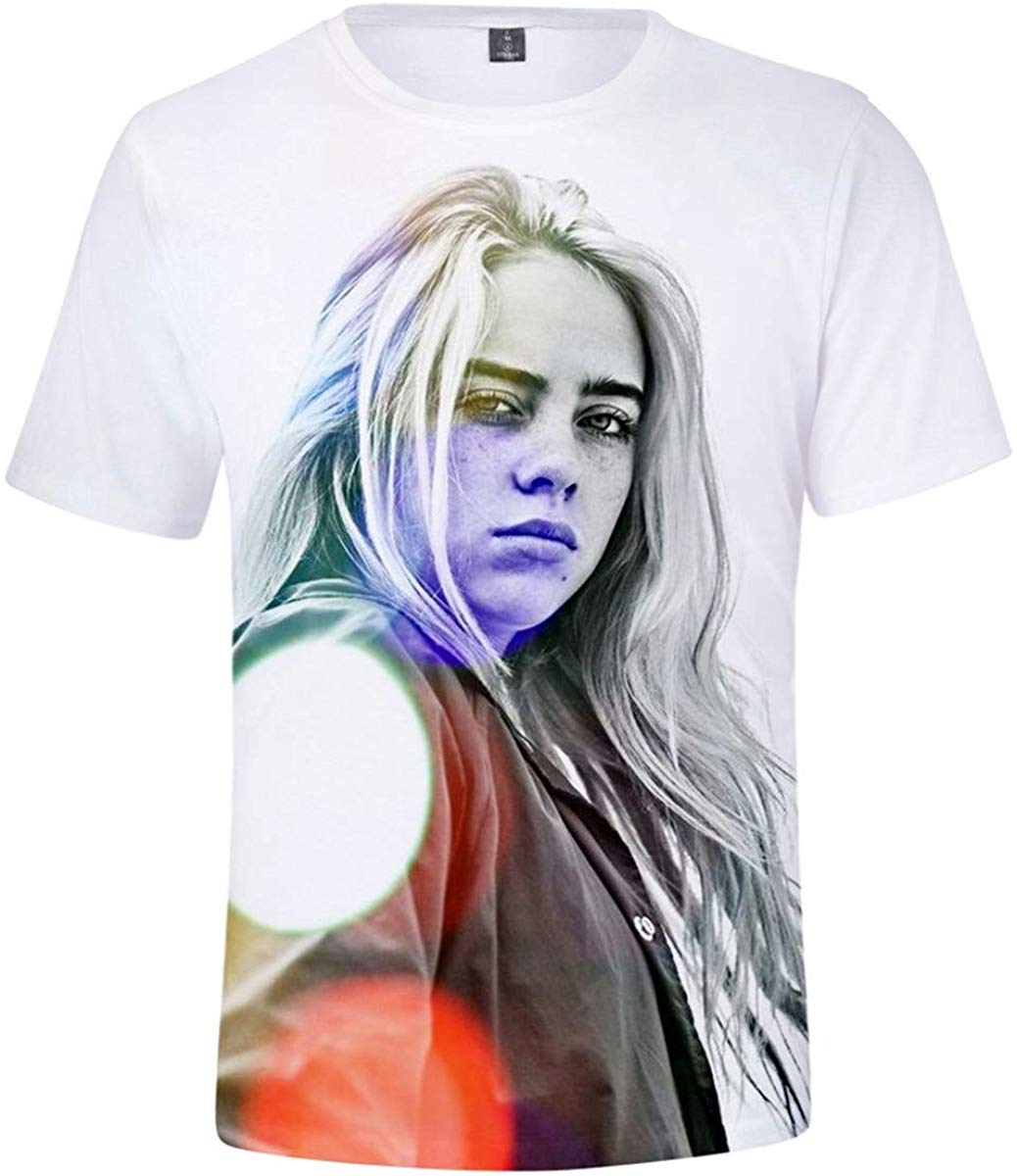 3D Print Shirt Causual Tops Short Sleeve T Shirts for Fans Women Men and Teen E00610