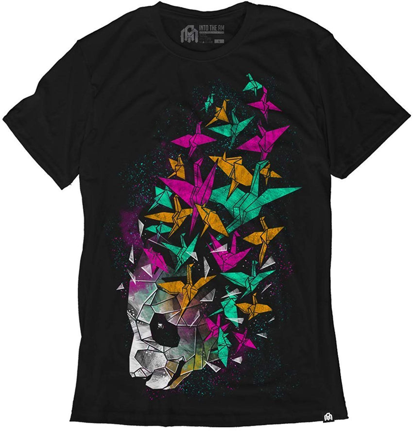 Men's Casual Short Sleeve Graphic Tee Shirts Rising Imagination