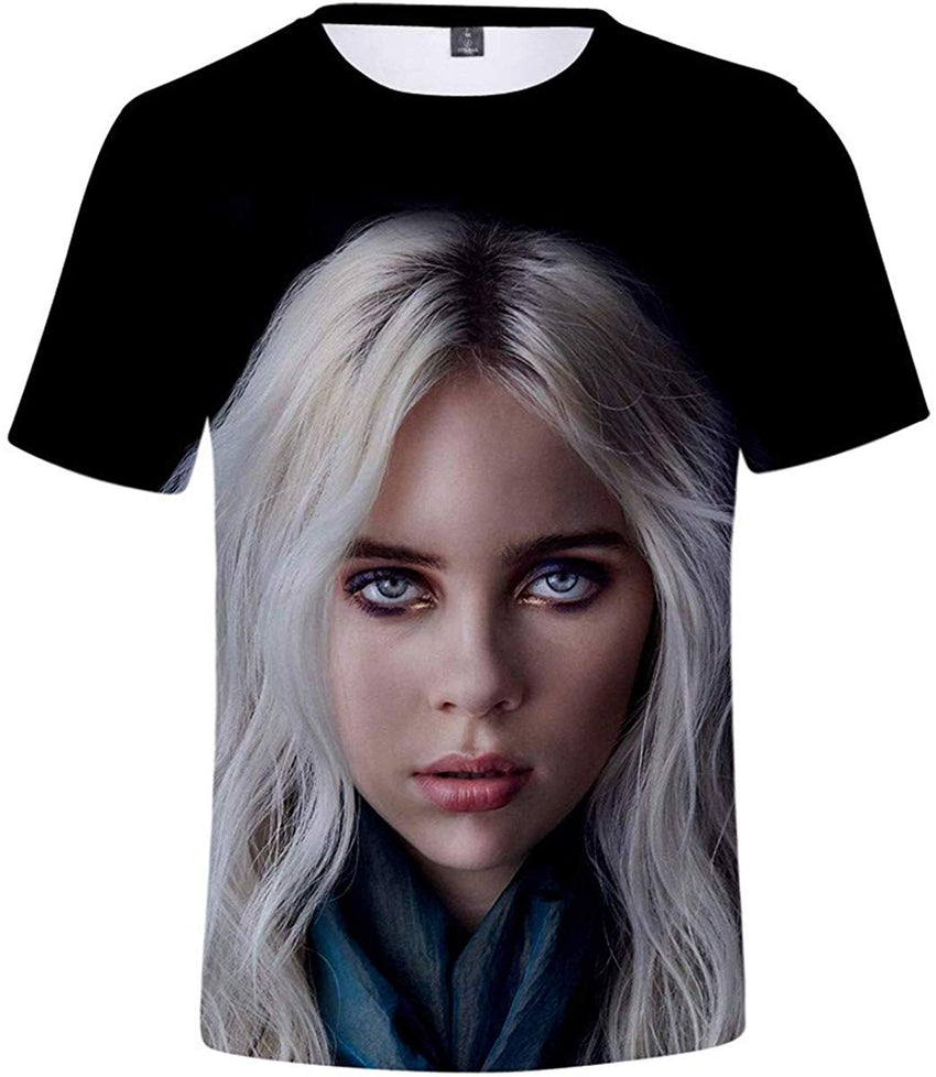 3D Print Shirt Causual Tops Short Sleeve T Shirts for Fans Women Men and Teen E00608