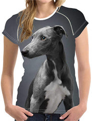 Unisex 3D Printed T Shirt Dark Grey Italian Greyhound Dog O Neck Animal Tops Y0814bv