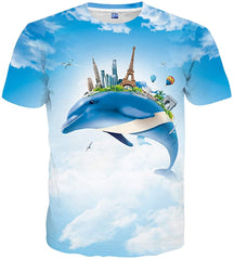 Mens Womens Graphic T Shirts Unisex 3D Printed Short Sleeve Shirts Tops Style 41