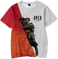 Fashion Apex T Shirt 3D Printed Game Topic Apex Legends Shirt for Men Women Teen A Mirage