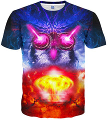 Unisex Casual 3D Printed T Shirts Short Sleeve Tops Tees Style 28