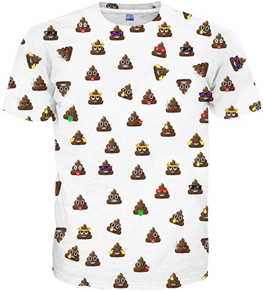 Unisex 3D Colorful Print Graphic Tee Shirts for Men Women and Teens Style68