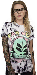 Street Style UFO Alien 3D Digital Print T Shirt Far Out