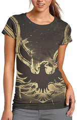 Pontiac Trans Am Firebird Womens Short Sleeve 3D Print Tee Shirts 3D Top T Shirt Black4
