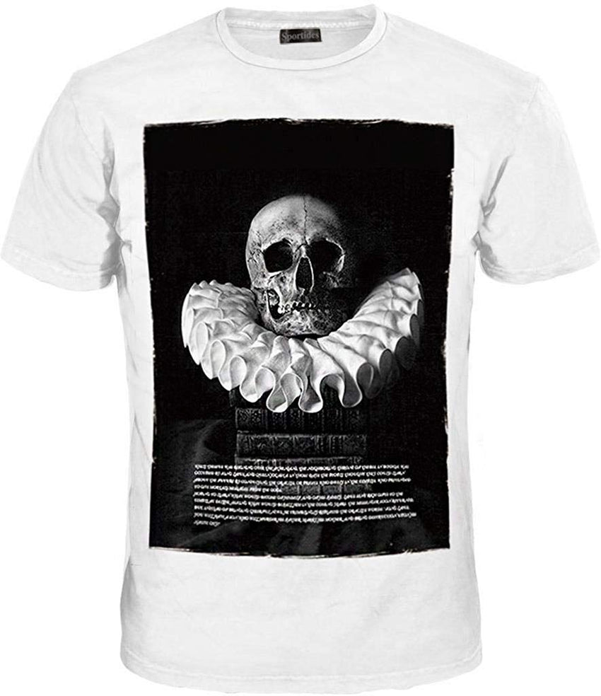 Unisex Men Women Realistic 3D Digital Print Couples Short Sleeve T Shirts Casual Tees LYT041 Lyt090 white