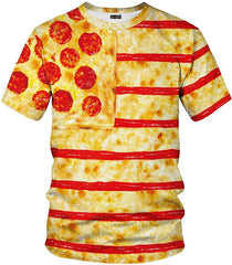 Unisex Men Women Realistic 3D Digital Print Couples Short Sleeve T Shirts Casual Tees LYT041 Lyt044 yellow