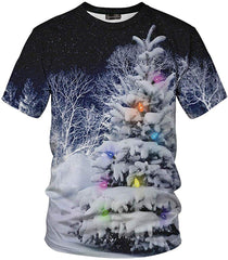 Unisex Men Women Casual 3D Printed Short Sleeves Couple T Shirt Tee LYT091 Lyt132 multicolor