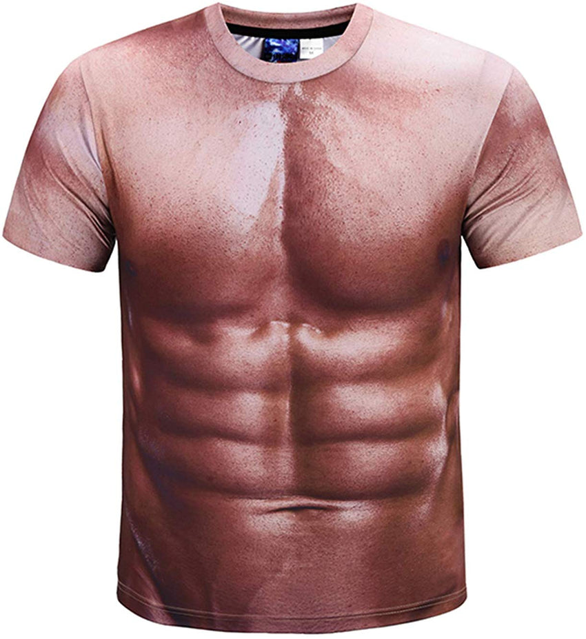 Unisex Casual All Over 3D Print Oversize T Shirt Y1796 66