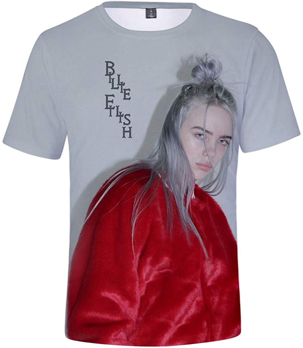 3D Print Shirt Causual Tops Short Sleeve T Shirts for Fans Women Men and Teen E00602