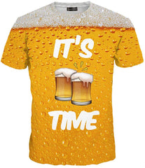 Unisex Men Women Casual 3D Printed Short Sleeves Couple T Shirt Tee LYT046 Lyt067 yellow