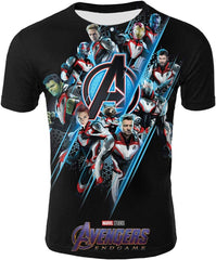 Mens 3D Avenger's Endgame Commemorate T Shirt Avstee29