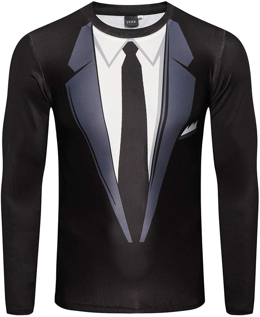 Unisex Casual Long Sleeve All Over Print T Shirt Ag006 16