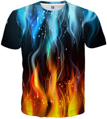 Unisex 3D Printed Short Sleeve Top T Shirts Style 1