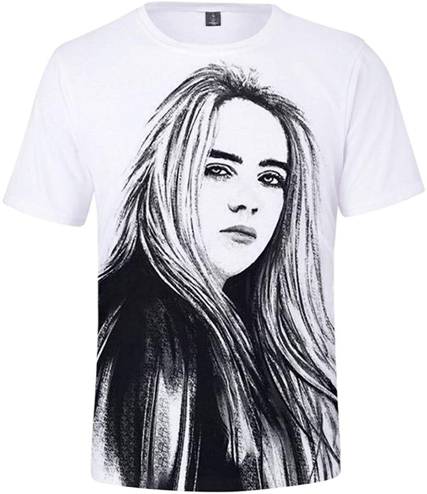 3D Print Shirt Causual Tops Short Sleeve T Shirts for Fans Women Men and Teen E00604