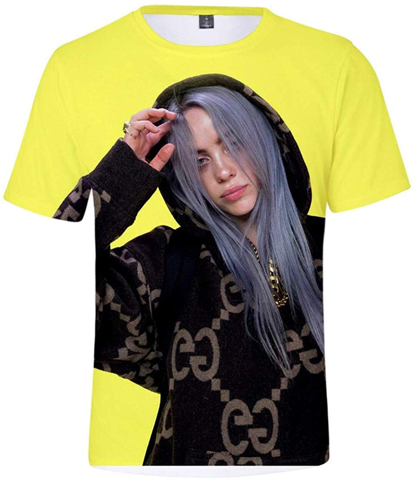 3D Print Shirt Causual Tops Short Sleeve T Shirts for Fans Women Men and Teen E00606