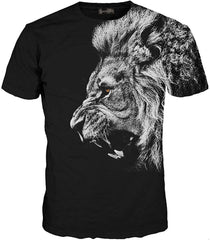Unisex Men Women Casual 3D Printed Short Sleeves Couple T Shirt Tee LYT001 Lyt040 black