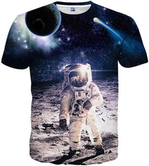 Unisex 3D Colorful Print Graphic Tee Shirts for Men Women and Teens Style 55