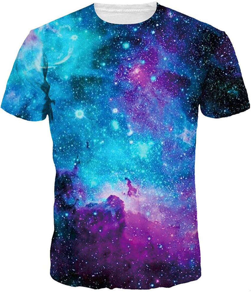 Unisex T Shirts Casual Fashion 3D Printed Short Sleeve Shirts Patten 2