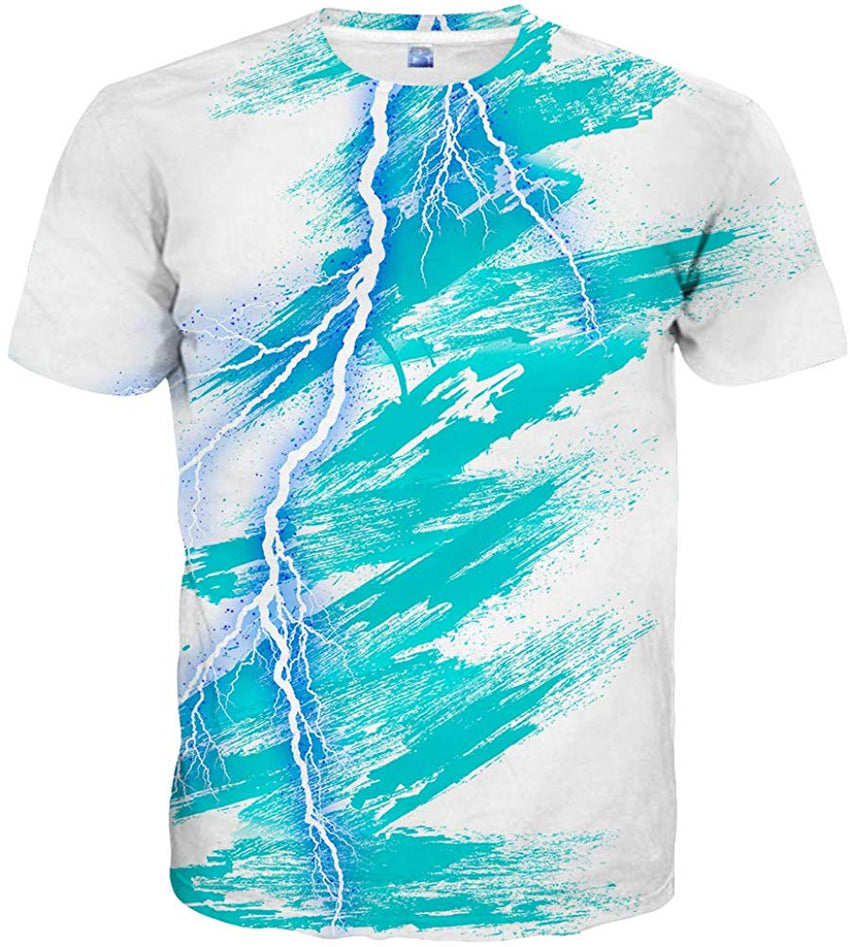 Mens Womens Graphic T Shirts Unisex 3D Printed Short Sleeve Shirts Tops Style 50