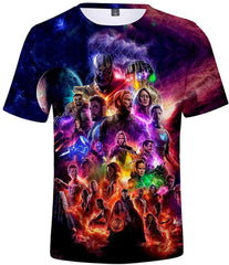 Men's 3D Avenger's Endgame T Shirt Quantum Sports Suit Fitness Shirt, T shirt T5
