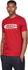 Mens Graphic 4 Slim T Shirt Dark Baron