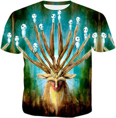 Unisex Casual Cool 3D T Shirts Summer Fashion Shirts Deer