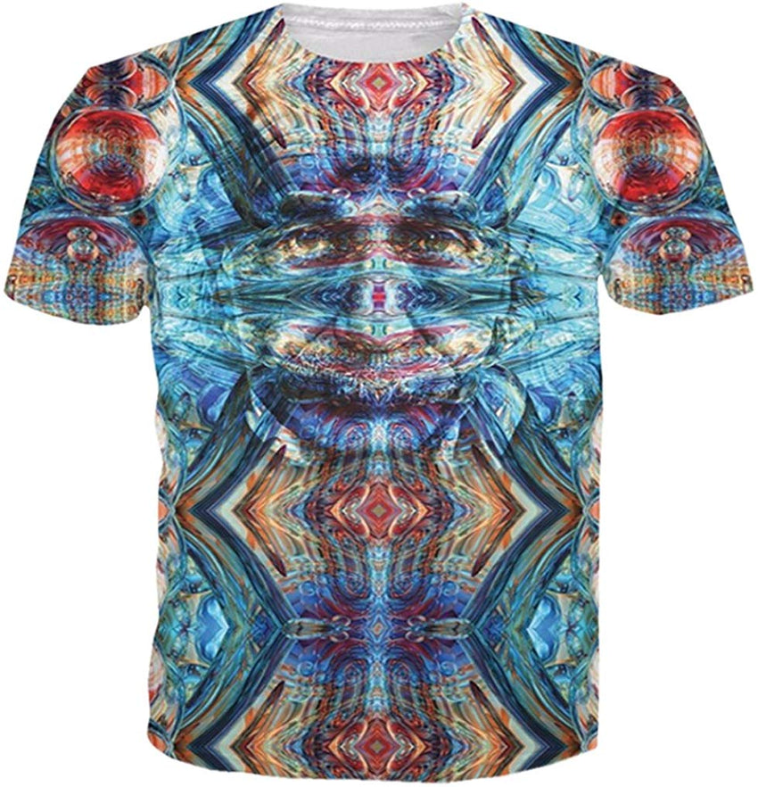 Summer Fashion Women Men Printed Short Sleeve Tee Tops T Shirts Exotic Einstein