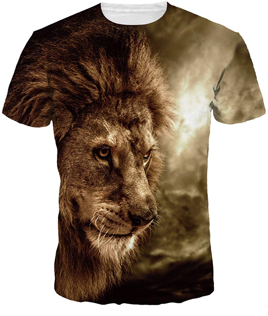 Unisex T Shirts Casual Fashion 3D Printed Short Sleeve Shirts Patten 9