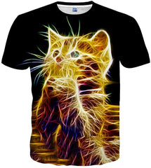 Mens Womens Graphic T Shirts Unisex 3D Printed Short Sleeve Shirts Tops Style 21