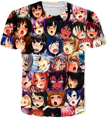 Mens T Shirts 3D Graphic Short Sleeve Tees Funny Printed Summer Tops A2