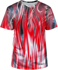Unisex 3D Realistic Printed Casual Short Sleeve T Shirts Black34