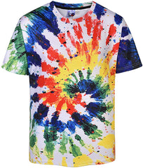 Unisex 3D Novelty Tshirts Men Graphic Funny Tees Printed Crewneck Short Sleeve Summer Top T Shirts Colorful Eddy