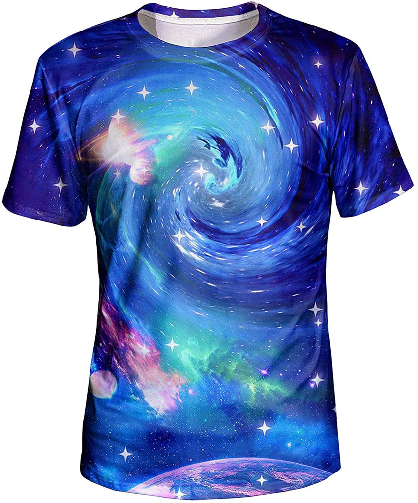 Unisex 3D Graphic T Shirt Colorful Design Short Sleeve Crewneck Digital Tee for Young Design23