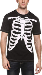 Mens Octopus Short Sleeve Cotton T Shirt Print Tee Casual Shirts Black 4