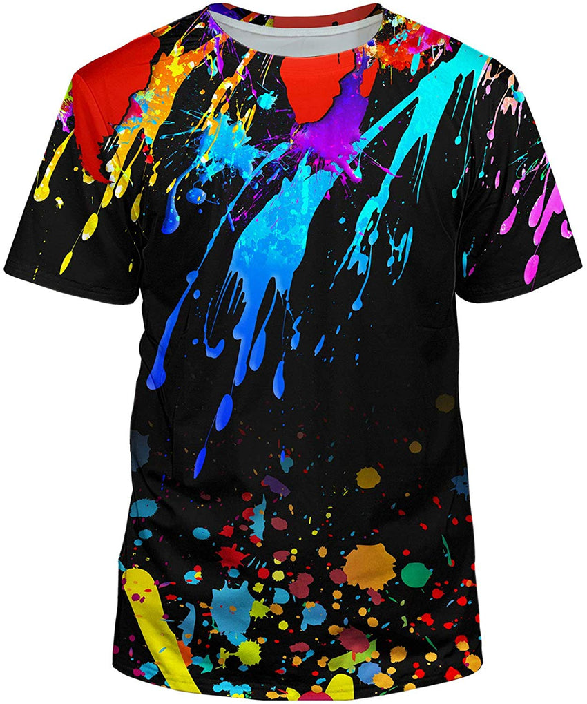 Unisex 3D Realistic Printed Casual Short Sleeve T Shirts White26