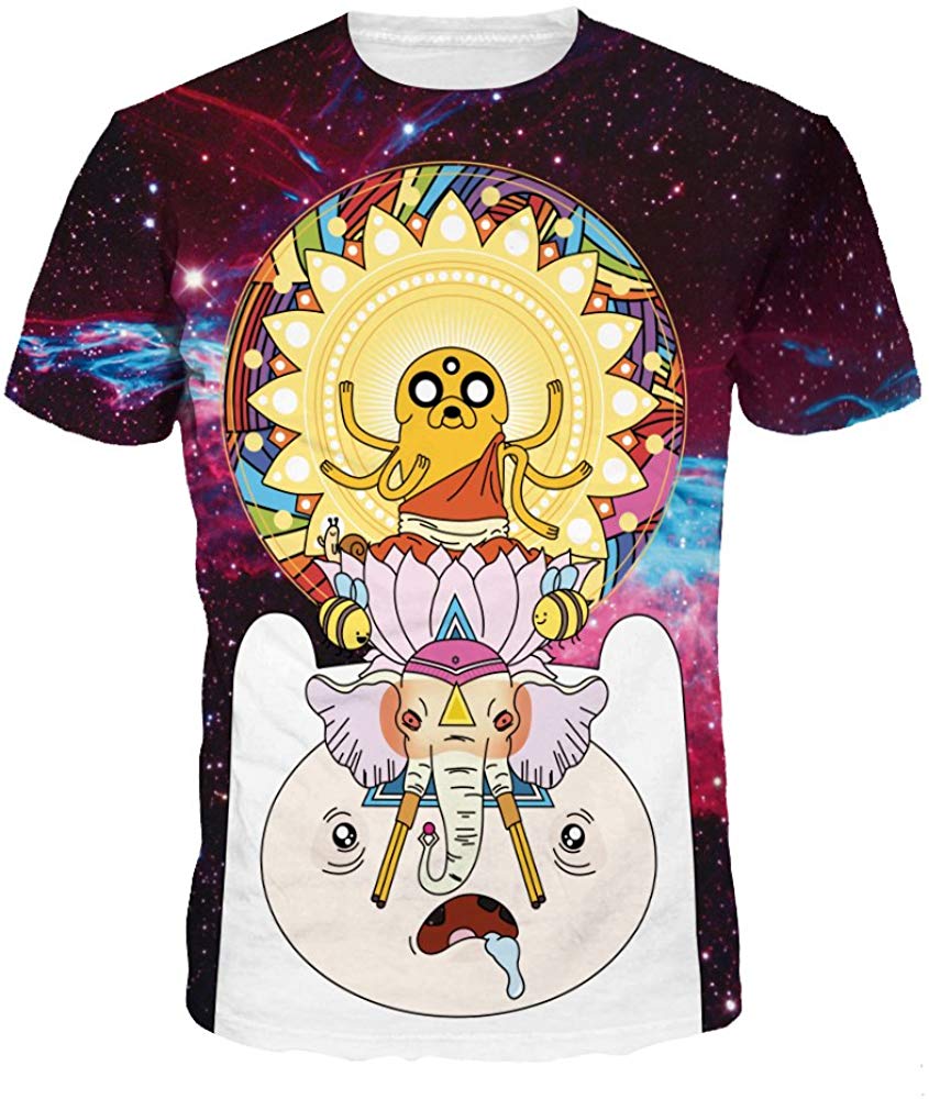 Fashion 3D Print Shirts for Men and Women Cartoon
