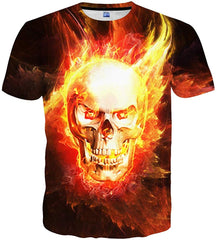 Unisex Casual 3D Printed T Shirts Short Sleeve Tops Tees Style 36