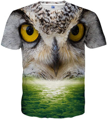 Unisex 3D Pattern Printed Casual Short Sleeve T Shirts Tees Multi color30