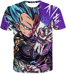 Men Dragon Ball 3D Print Short Sleeve Pullover Regular Fit T Shirt Color 23