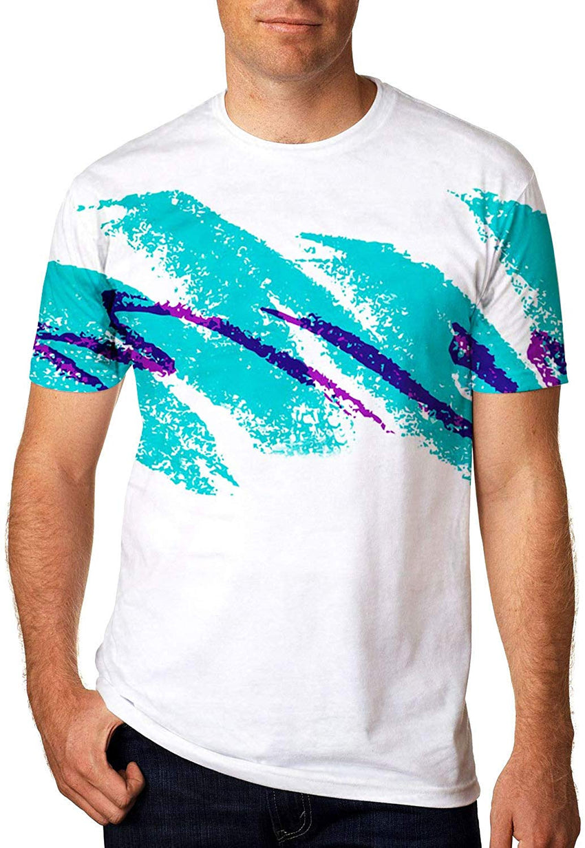 Unisex Short Sleeve T Shirts 3D Novelty Print Casual Funny Graphic Tees S 3XL A1 paper Cup