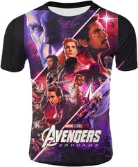 Mens 3D Avenger's Endgame Commemorate T Shirt Avstee35