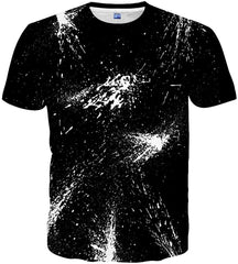 Unisex 3D Pattern Printed Casual Short Sleeve T Shirts Tees Multi color35