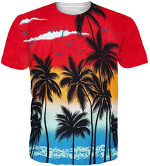 Men Women 3D Novelty Graphic T Shirts Short Sleeve Crewneck Tie Dye Tee Tops for Casual 02#