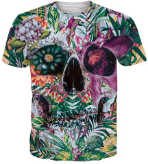 Men Women 3D Novelty Graphic T Shirts Short Sleeve Crewneck Tie Dye Tee Tops for Casual Owl