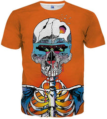 Unisex 3D Pattern Printed Casual Short Sleeve T Shirts Tees Multi color38